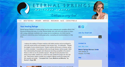 Desktop Screenshot of eternalspringswellness.com